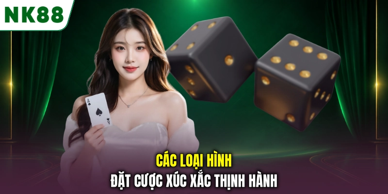 Các hình thức đặt cược tài xỉu online phổ biến tại NK88 Các loại hình đặt cược xúc xắc thịnh hành